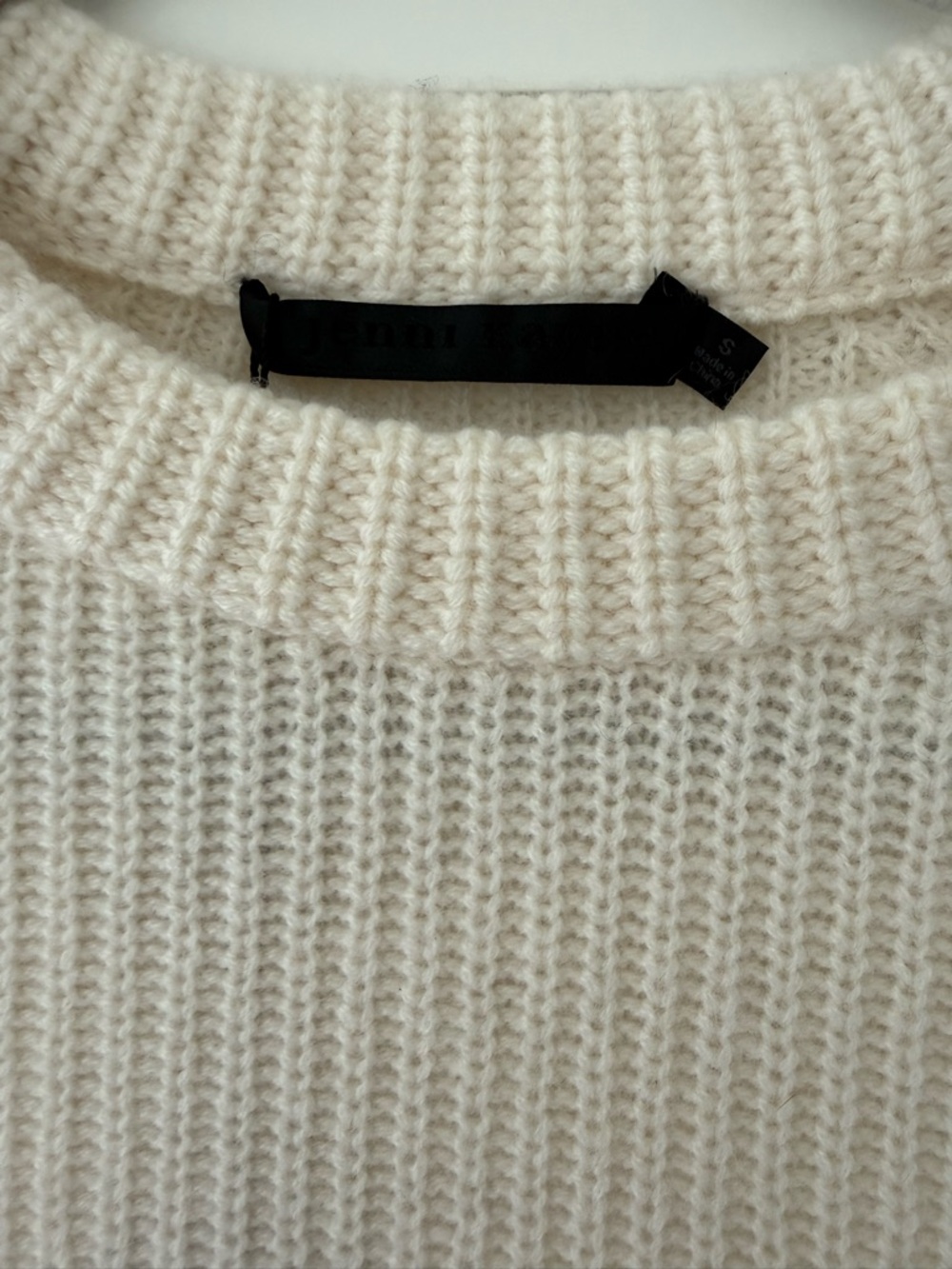 Jenni Kayne Cashmere Fisherman Sweater- Size Small (new with tags). New Season - Picture 4 of 5